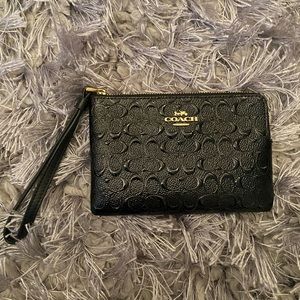 Coach mini wallet/coin purse